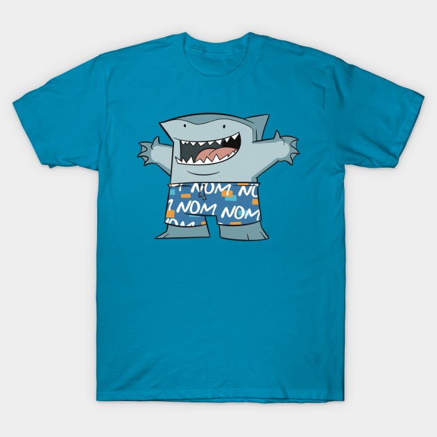 Nom Nom! T-Shirt by scribbles by mike